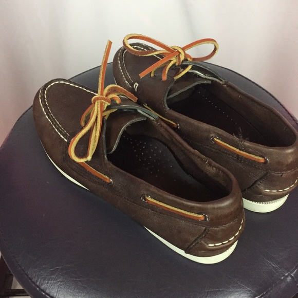 Vintage Brown Real Leather Loafers - Picture 5 of 6